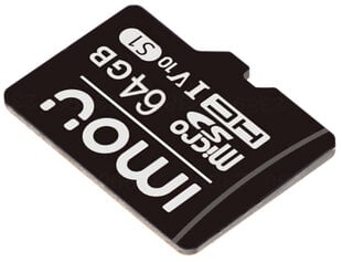 КАРТА ПАМЯТИ ST2-64-S1 microSD UHS-I, SDXC 64&GB IMOU цена и информация | Карты памяти для мобильных телефонов | 220.lv