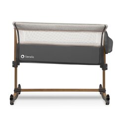 Кроватка Lionelo Leonie 2 in 1, Grey/stone цена и информация | Манежи для детей | 220.lv