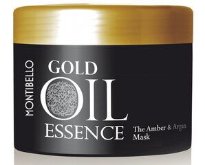 Montibello Gold Oil Essence The Amber &amp; Argan aizsargājošā matu maska (500ml) cena un informācija | Matu kondicionieri, balzāmi | 220.lv