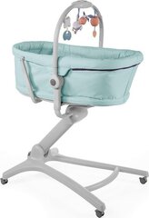 Bērnu gultiņa Chicco Baby Hug 4in1, Aquarelle cena un informācija | Manēžas | 220.lv