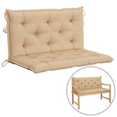 Šūpuļkrēsla matracis , bēšs, 100 cm cena un informācija | Krēslu paliktņi | 220.lv