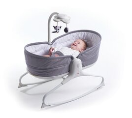 Лежак Tiny Love Rocker Napper 3in1, Grey цена и информация | Шезлонги и качели | 220.lv