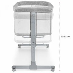 Papildus gulta Moby-System Luna 3in1, pelēka цена и информация | Манежи для детей | 220.lv