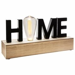 Декоративная фигура Atmosphera 'Home' LED Свет (34 x 16 x 8 cm) цена и информация | Детали интерьера | 220.lv