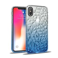 Swissten Crystal Clear Case 1 mm Силиконовый чехол для Samsung G960 Galaxy S9 Прозрачный - Синий цена и информация | Чехлы для телефонов | 220.lv