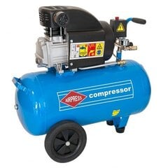 Airpress HL275-50 kompresors, 50l, 1,5kW/2HP, 275l/min cena un informācija | Kompresori | 220.lv