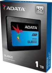 ADATA 1TB 2,5" SATA SSD Ultimate SU800 цена и информация | Внутренние жёсткие диски (HDD, SSD, Hybrid) | 220.lv