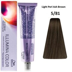 Noturīga krāsa Illumina Color Wella Nº 5/81, 60 ml cena un informācija | Matu krāsas | 220.lv