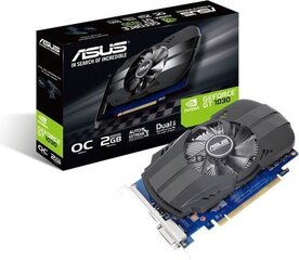 Aars GT 1030 Phoenix OC 2GB GDDR5 (64 bit), DVI-D, HDMI, BOX (PH-GT1030-O2G) cena un informācija | Videokartes (GPU) | 220.lv