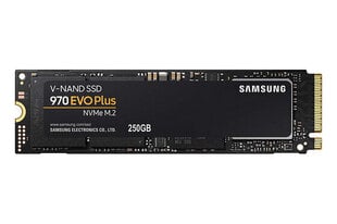 SSD M.2 250GB Samsung 970 EVO Plus цена и информация | Внутренние жёсткие диски (HDD, SSD, Hybrid) | 220.lv