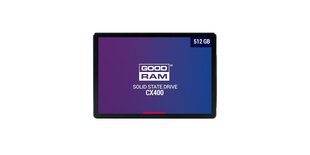 GoodRam SSDPR-CX400-512-G2 цена и информация | Внутренние жёсткие диски (HDD, SSD, Hybrid) | 220.lv