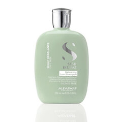 Šampūns taukainiem matiem Alfaparf Milano Semi Di Lino Scalp Rebalance 250 ml cena un informācija | Šampūni | 220.lv