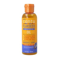 Matu veidošanas krēms, Cantu Flaxseed Smoothing, 100 ml cena un informācija | Matu uzlabošanai | 220.lv