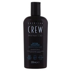 Шампунь American Crew Detox Shampoo, 250 мл цена и информация | Шампуни | 220.lv