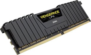 Corsair Vengeance LPX, DDR4, 8 Гбайт, 3200 МГц, CL16 (CMK8GX4M1E3200C16) цена и информация | Оперативная память (RAM) | 220.lv