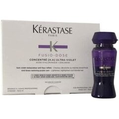 Koncentrāts matiem Kerastase Blond Absolu Ultra Violet 10x12 ml cena un informācija | Matu uzlabošanai | 220.lv