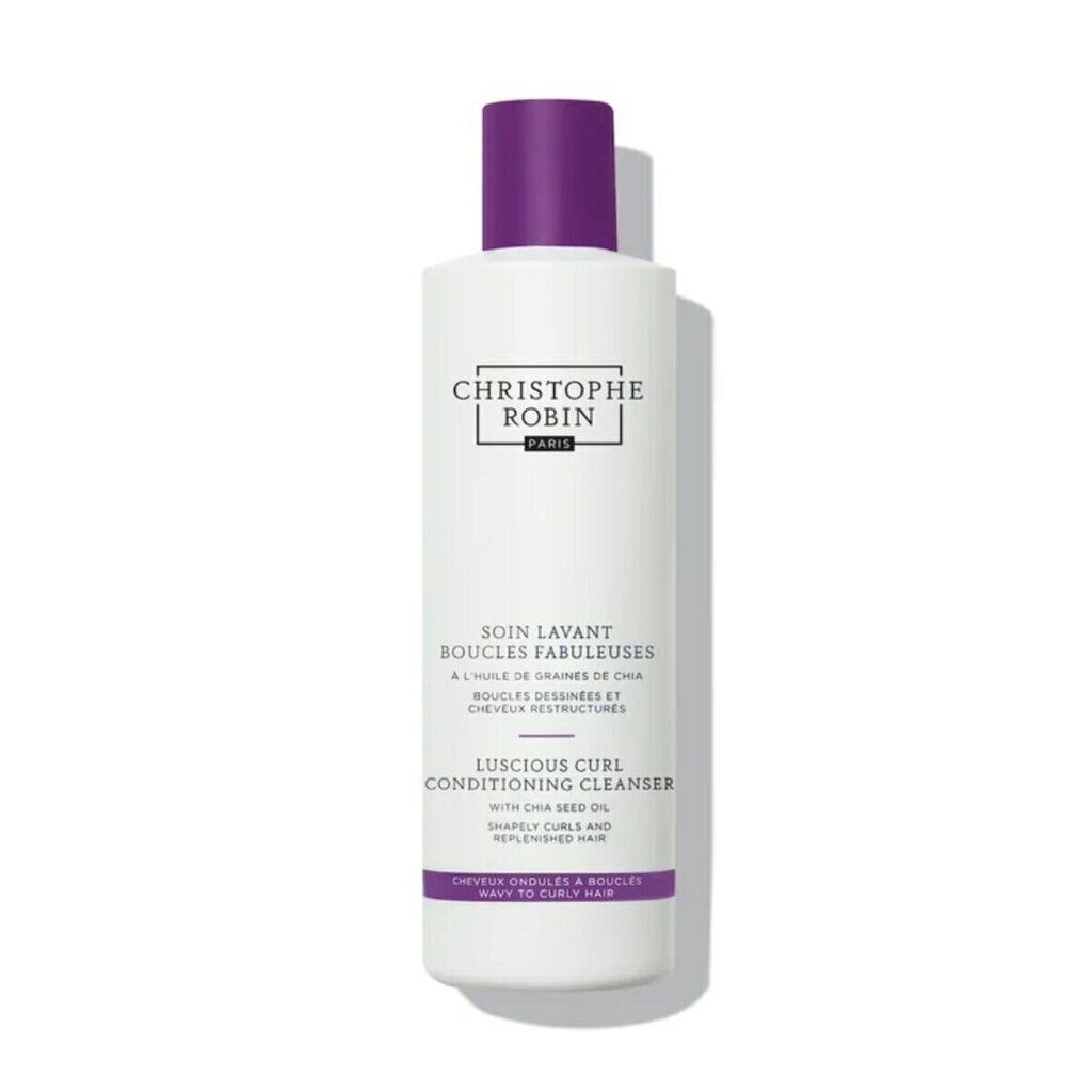 Šampūns cirtainiem matiem Christophe Robin Luscious Curl Conditioning Cleanser, 250 ml cena un informācija | Šampūni | 220.lv