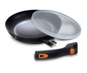 Berlinger Haus сковородка Frying pan with detachable handle 28 см,  BH/1955 Granit Diamond Line цена и информация | Cковородки | 220.lv