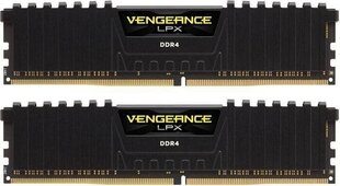 Corsair Vengeance LPX, DDR4, 8 Гбайт, 3200 МГц, CL16 (CMK8GX4M1E3200C16) цена и информация | Оперативная память (RAM) | 220.lv