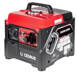 Invertora ģenerators Cedrus CEDIN1200R, 1.2kW cena un informācija | Elektrības ģeneratori | 220.lv