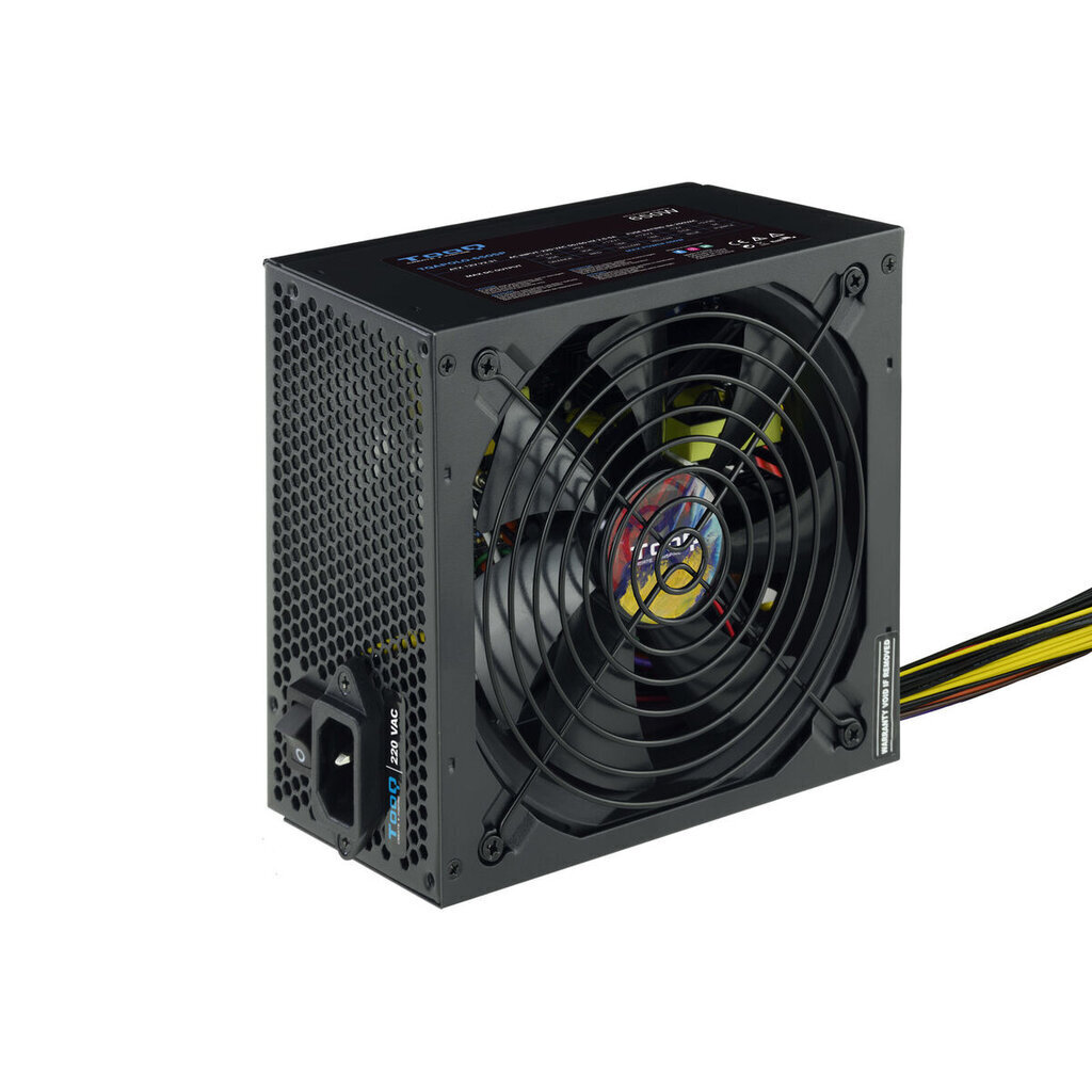 Strāvas padeve TooQ TQAPOLO-650SP 650 W цена и информация | Barošanas bloki (PSU) | 220.lv