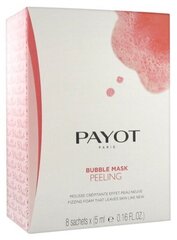 Detoksicējoša putojoša sejas maska Payot Bubble Mask Peeling 8 x 5 ml cena un informācija | Sejas maskas, acu maskas | 220.lv