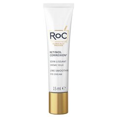 Acu krēms RoC Retinol Correxion, 15 ml cena un informācija | Acu krēmi, serumi | 220.lv