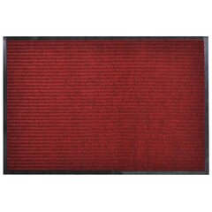 Sarkans durvju paklājs PVC 120 x 180 cm cena un informācija | Kājslauķi | 220.lv