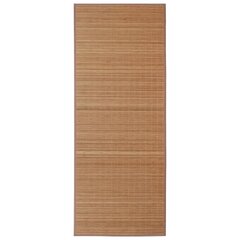 paklājs, 100x160 cm, brūns bambuss cena un informācija | Paklāji | 220.lv