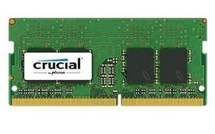 Crucial DDR4 SODIMM 16GB 2400MHz CL17 (CT16G4SFD824A) cena un informācija | Operatīvā atmiņa (RAM) | 220.lv