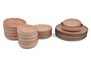 Kutahya Porselen trauku komplekts, 24 daļu cena un informācija | Trauki, šķīvji, pusdienu servīzes | 220.lv