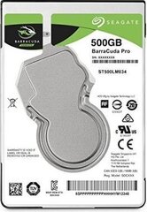 Seagate BarraCuda 500GB SATA3 (ST500LM034) cena un informācija | Iekšējie cietie diski (HDD, SSD, Hybrid) | 220.lv