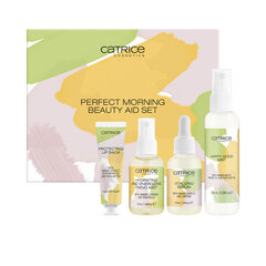 Komplekts Catrice Perfect Morning Beauty Aid: lūpu balzams, 15 ml + grima fiksators, 50 ml + serums, 30 ml + sejas aerosols, 100 ml цена и информация | Сыворотки для лица, масла | 220.lv