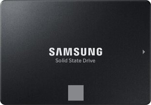 SSD|SAMSUNG|870 EVO|4TB|SATA|SATA 3.0|MLC|rakstīšanas ātrums 530 MB/sec|lasīšanas ātrums 560 MB/sec|2,5"|MTBF 1500000 stundas|MZ-77E4T0B/EU cena un informācija | Iekšējie cietie diski (HDD, SSD, Hybrid) | 220.lv