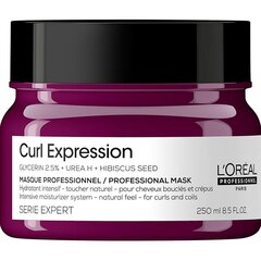 Mitrinoša maska L'Oreal Professionnel Paris Curl Expression (250 ml) cena un informācija | Matu uzlabošanai | 220.lv