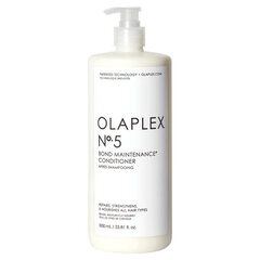 Atjaunojošanos veicinošs matu kondicionieris Olaplex No.5 Bond Maintenance Conditioner, 1000 ml cena un informācija | Matu kondicionieri, balzāmi | 220.lv