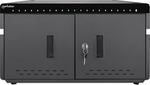 Зарядный шкаф Manhattan с 20 портами USB-C PD (Power Delivery) 360Вт цена и информация | Охлаждающие подставки и другие принадлежности | 220.lv