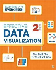 Effective Data Visualization: The Right Chart for the Right Data 2nd Revised edition цена и информация | Энциклопедии, справочники | 220.lv