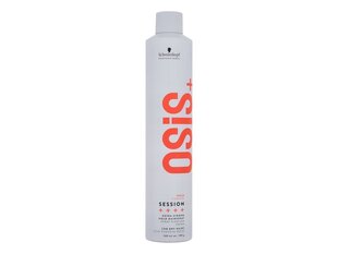 Лак для волос сильной фиксации Schwarzkopf Professional Osis + Session, 500 мл цена и информация | Средства для укладки волос | 220.lv