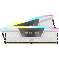 CORSAIR RAM Vengeance RGB — 32 GB (2 x 16 GB komplekts) — DDR5 5200 DIMM CL40 cena un informācija | Operatīvā atmiņa (RAM) | 220.lv