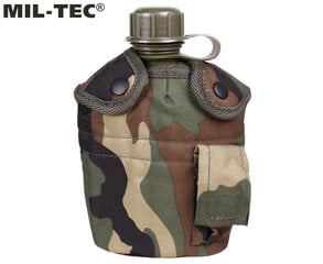 Tūristu ūdens pudele Mil-Tec Woodland LC2 US, 1000 ml цена и информация | Фляги для воды | 220.lv