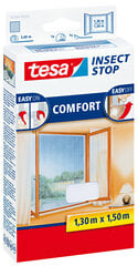 TESA COMFORT 1.5 x 1.3m (logu aizsargtīkls) Balts cena un informācija | Moskītu tīkli | 220.lv