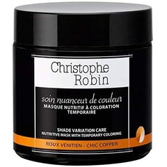 Капиллярная маска Christophe Robin Soin Nuan Chic Copper, полуперманентное окрашивание, 250 мл цена и информация | Средства для укрепления волос | 220.lv