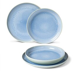 Like by Villeroy &amp; Boch 4-daļīgs trauku komplekts, Crafted Blueberry cena un informācija | Trauki, šķīvji, pusdienu servīzes | 220.lv