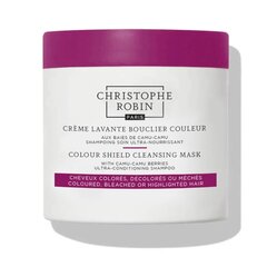 Matu maska Christophe Robin Colour Shield Cleansing Mask, 250 ml cena un informācija | Matu uzlabošanai | 220.lv