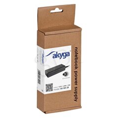 Akyga AK-ND-28 strāvas adapteris/invertors Iekštelpu 72 W Melns цена и информация | Аккумуляторы для ноутбуков | 220.lv