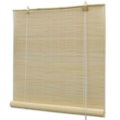Bambusa Žalūzijas 120 x 160 cm Dabīgā Krāsā cena un informācija | Žalūzijas | 220.lv