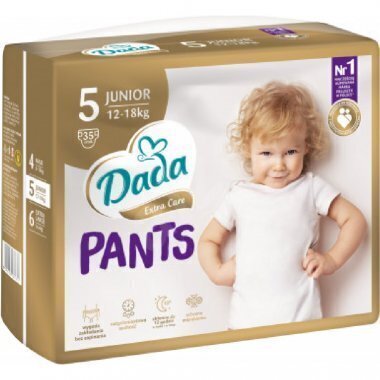 Autiņbiksītes Dada Pants Extra Care, 5(12-18 kg), 35 gab. цена и информация | Autiņbiksītes | 220.lv