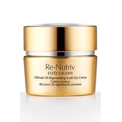 Регенирирующий крем для области вокруг глаз Estee Lauder Re Nutriv Ultimate Lift, 15 мл цена и информация | Сыворотки, кремы для век | 220.lv