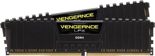 Corsair Vengeance LPX, DDR4, 8 Гбайт, 3200 МГц, CL16 (CMK8GX4M1E3200C16) цена и информация | Оперативная память (RAM) | 220.lv